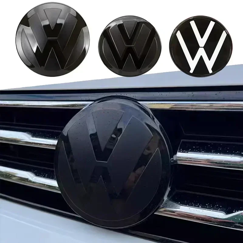 ABS Auto-Styling Frontgrill-Emblem Kofferraumdeckel-Aufkleber für VW Golf MK6 7 Polo Passat B6 Variant CC