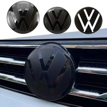 ABS Auto-Styling Frontgrill-Emblem Kofferraumdeckel-Aufkleber für VW Golf MK6 7 Polo Passat B6 Variant CC