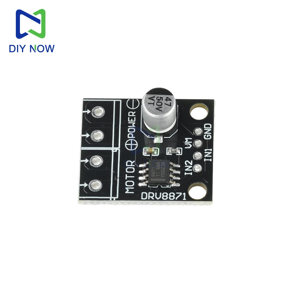 DRV8871 DC 6,5-45 V H-Brücke Motortreibermodul 3,6 A gebürstete – Bild 5