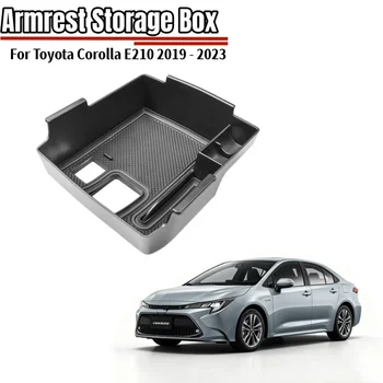 Armlehnen-Aufbewahrungsbox, Auto-Mittelkonsolen-Tablett für Toyota Corolla E210 2019 2020 2021 2022 2023