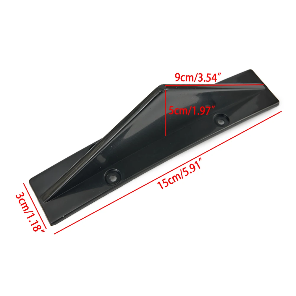 Auto Hinten Lip Diffusor Splitter Spoiler Scratch Protector (4 Stück) – Bild 6
