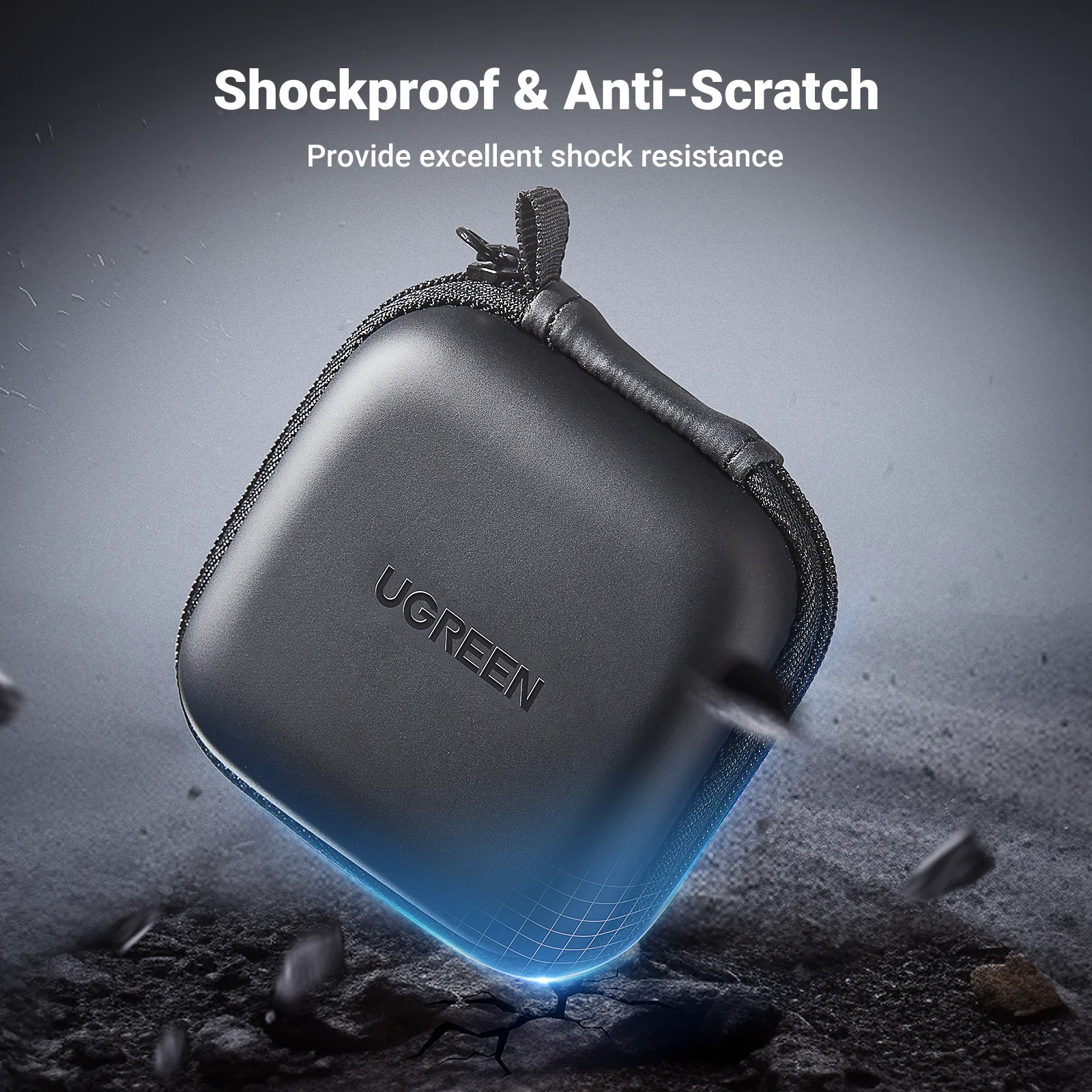 UGREEN Aufbewahrungstasche für Airpods, Ladekabel – Bild 2