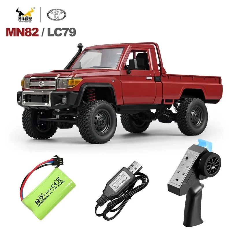 MN82 1:12 Full Scale MN Modell RTR Version RC Auto 2,4G 4WD 280 Motor Proportional Off-Road RC Fernbedienung