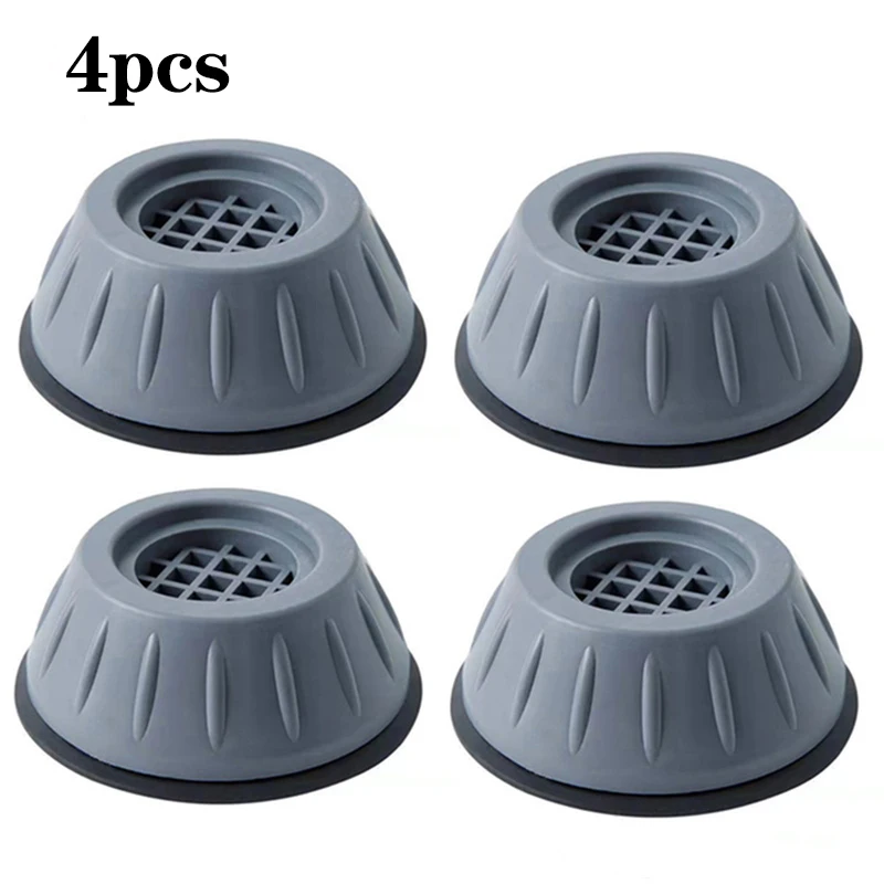 Anti Vibration Füße Pads Wasserdichte Beine Slipstop Stille Skid Raiser Matte Waschmaschine (4 Stück)