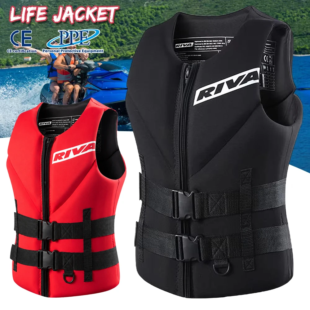 Schwimmweste Erwachsene Surf weste Kajak Wakeboard Motorboote Floß Rettungsboot Ski Wassersport Schwimmen