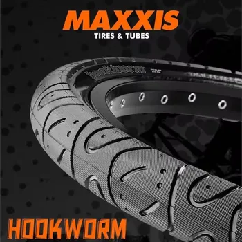 MAXXIS Hookworm 26 x 2,5 Fahrradreifen BMX Wire Bead Clincher Reifen für Street Park vert Flatland 26 27,5