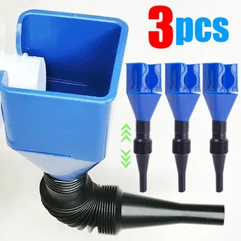 Teleskop Auto Tanken Trichter Universal Motor Schmieröl Filter Transfer Trichter Werkzeug Faltbare Tragbare