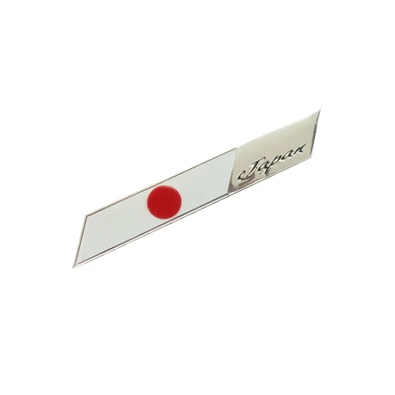 Japan Japanische Flagge Schild Emblem Metall Abzeichen Auto LKW Motorrad Karosserie Stoßstange Garnieren