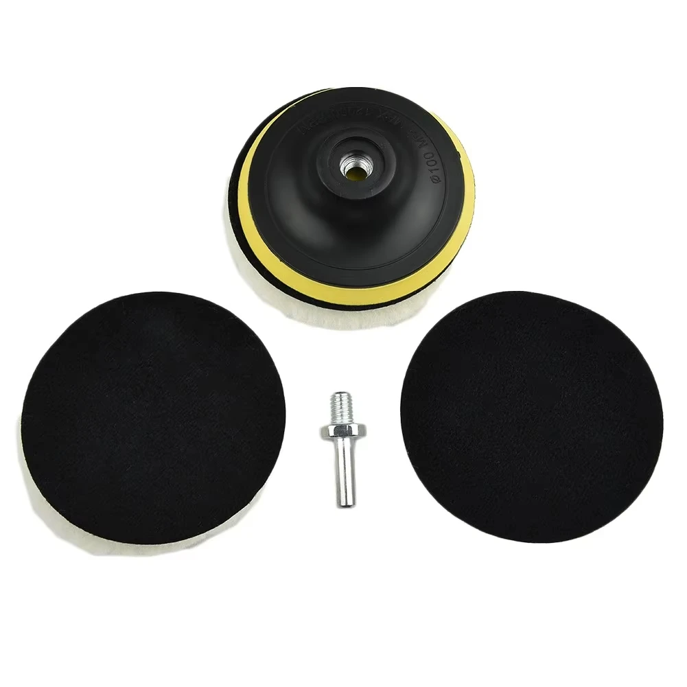 4-Zoll-Polierpads für Elektrobohrer-Polierer, Schleif – Bild 6