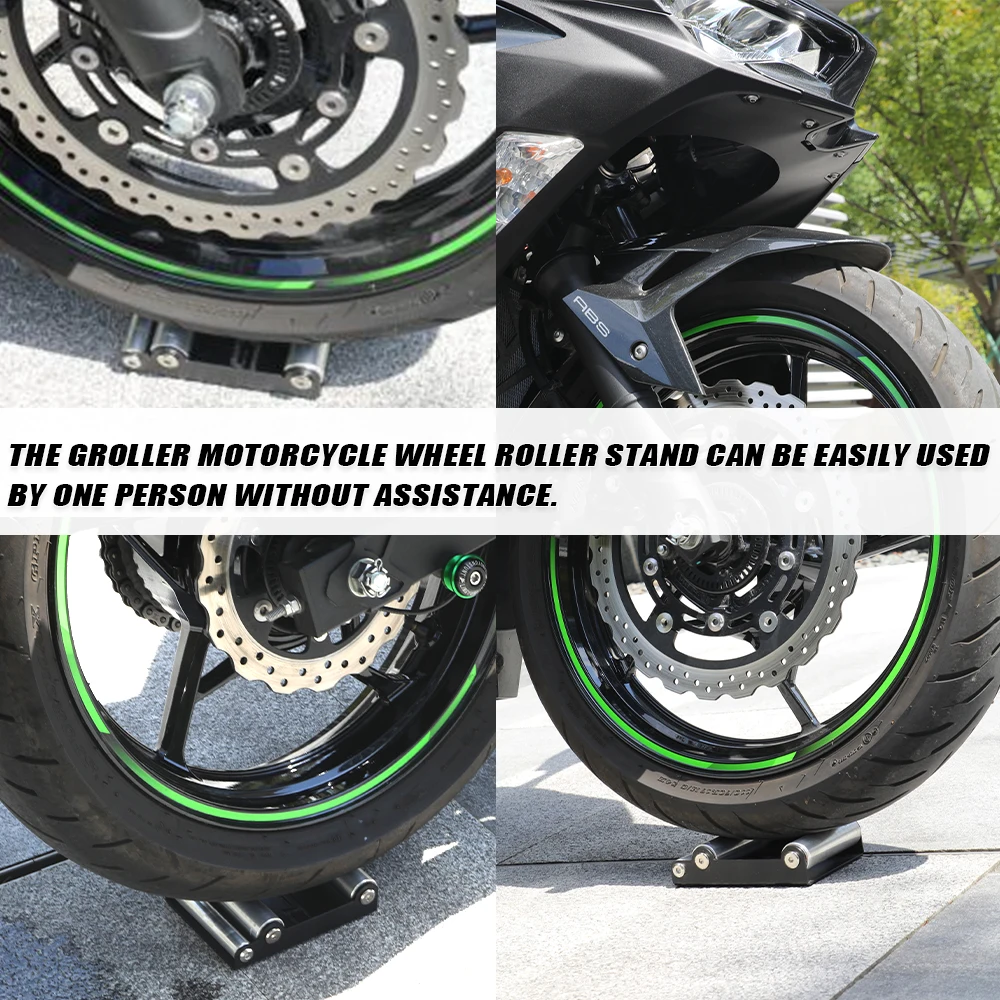 Motorrad Universal Reifen Reinigung Stehen Reifen Waschen Halterung – Bild 6