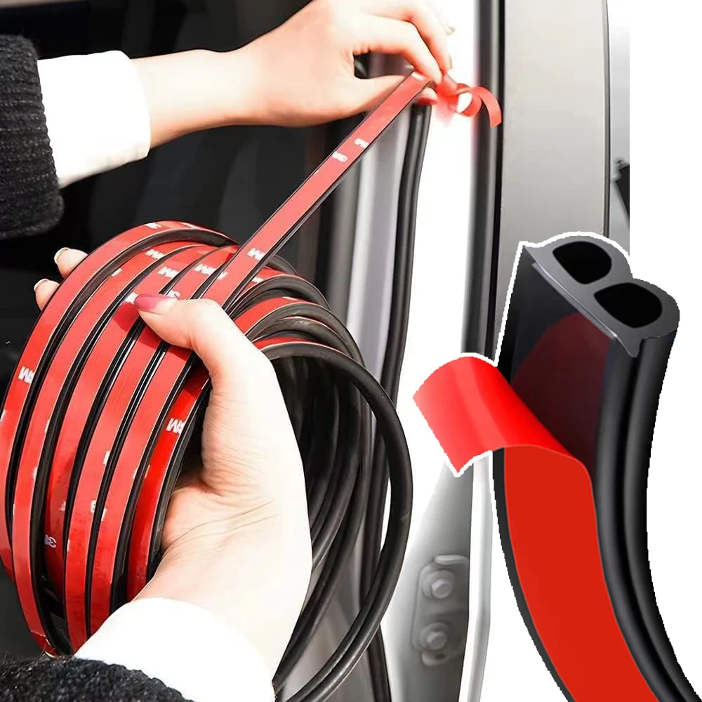 Auto Tür Dichtung Streifen Aufkleber Dichtungs Gummi B Form Tür Dichtungen Schalldämmung Auto Tür Dichtstoff