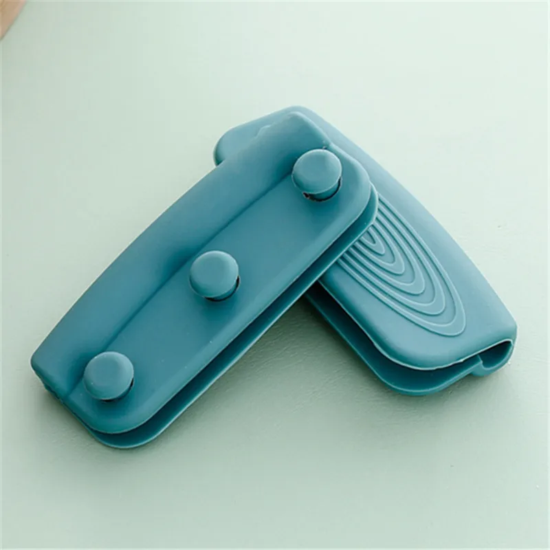 1 paar Silikon Griffe Anti-Verbrühungen Nicht-Slip SilicOne Topf Griff – Bild 5