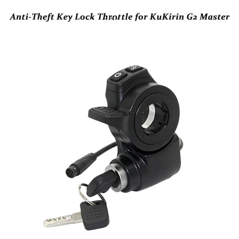 Zündschloss & Daumengashebel für KuKirin G2 Master, Dual-Drive-Gashebelschalter, Ersatzteile für Elektroroller