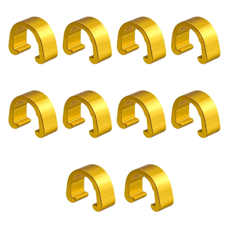 Fahrrad-C-Clip-Klemmen, Gehäuseschläuche, Führungsklemmen, Bremskabelgehäuse-Clip, Fahrräder (10 Stück)
