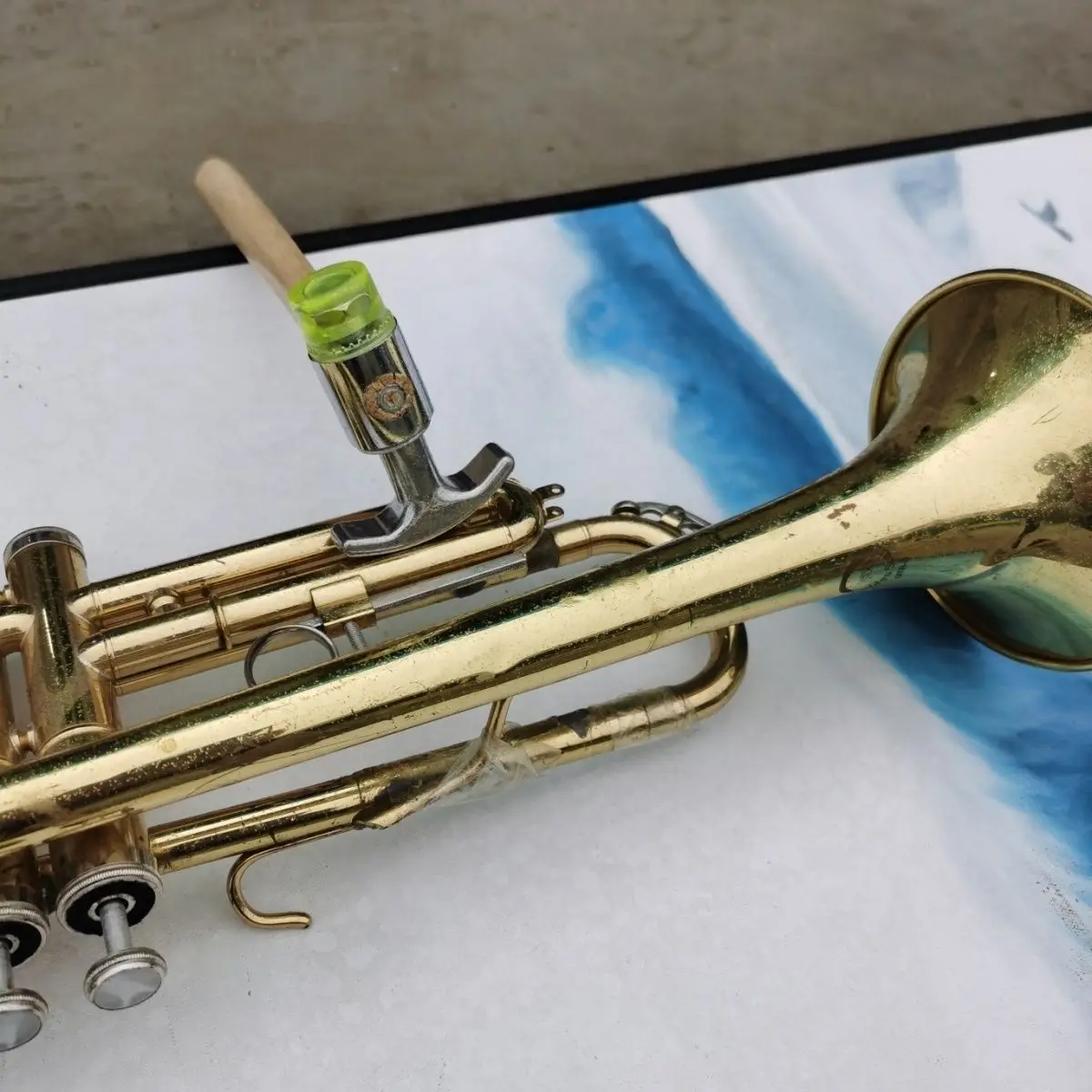 Reparaturset für Blechinstrumente: Kleiner Hammer zur Dellenreparatur – Bild 5