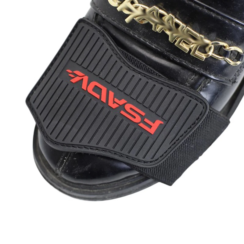 Motorrad Shift Pad Gummi Boot Schutzhülle Einstellbare Shifter Schild – Bild 3