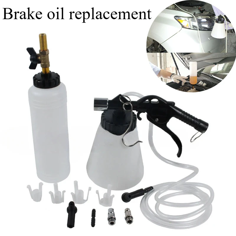 Auto Bremsentlüfter Hydraulische Pumpen Flüssigkeit Pumpe Kit Öl Ändern Purge Tank Rohre Reparatur Werkzeug