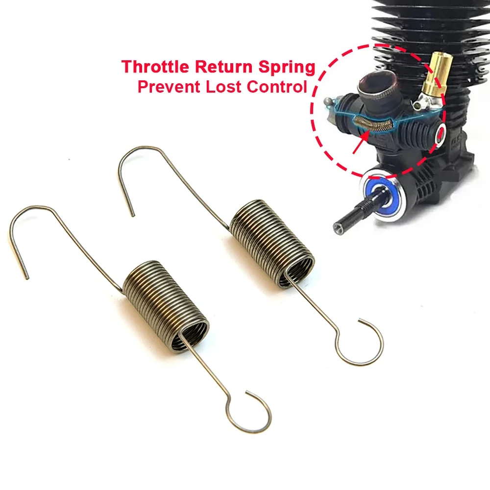 1/8 Gas Rückkehr Frühling Fit für RC Auto Modell 21 Bis 30 Novarossi Max O.S.Motoren 21 25 28 32 (2 Stück)