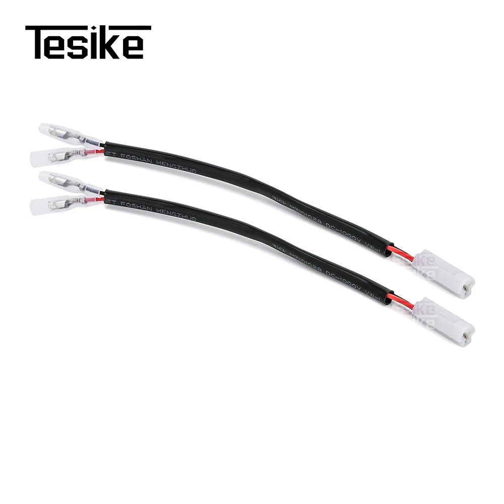 Blinkeradapter 2-Draht-Anschlusskabel Stecker Kabelbaum für Yamaha MT09 MT07 Tracer 700 900 XSR YZF R1 R6 R3