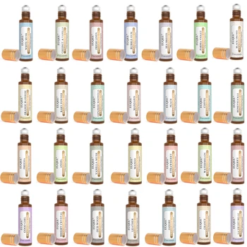 EUQEE 10ml Duftöl Roll-On Langanhaltender Duft La Vie Est Belle CHANCE Jadore Cotton Strawberry Mango