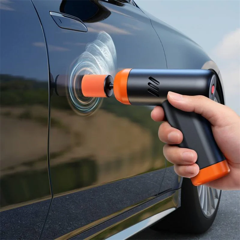Mini-Autopoliermaschine, kabellose Poliermaschine, Kratzerreparatur, elektrisches Polieren, Autopflege