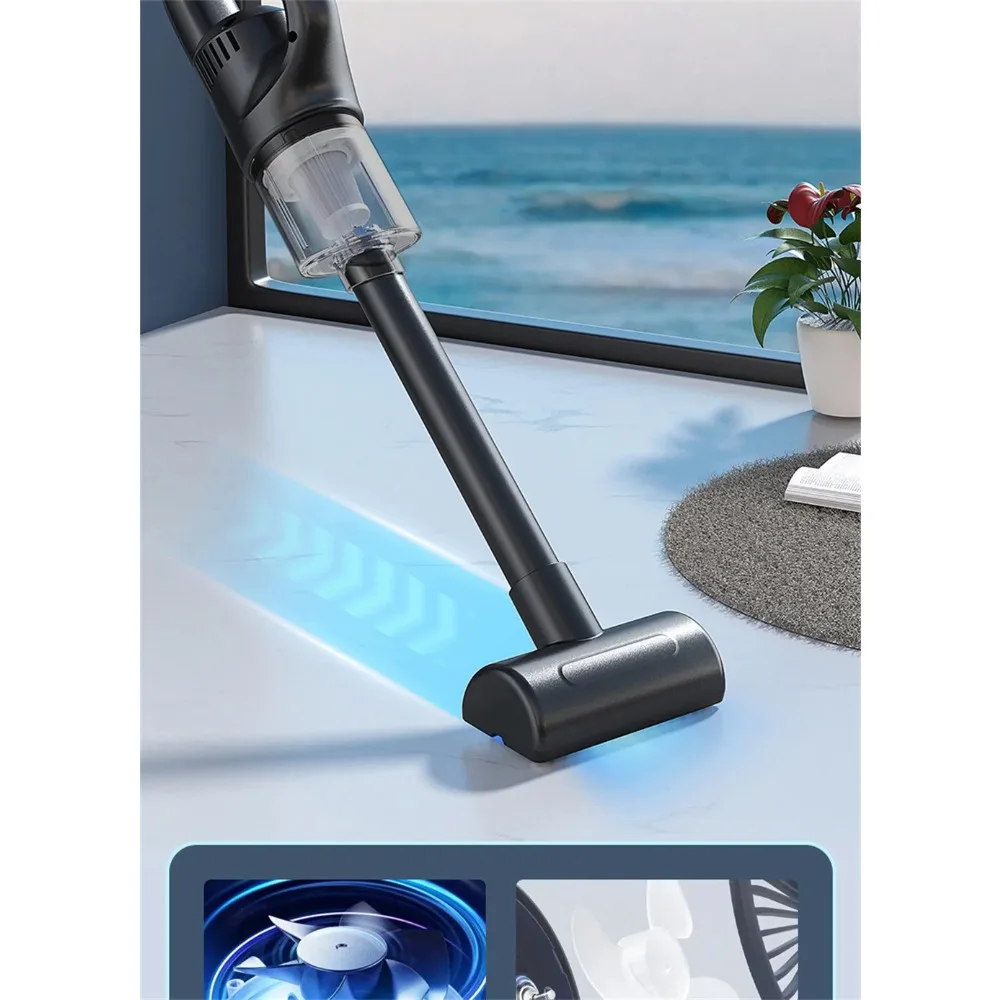 Kabelloser Handstaubsauger, aufladbar, 50000Pa, Autostaubsauger für Zuhause, Auto, Haustiere, Mini