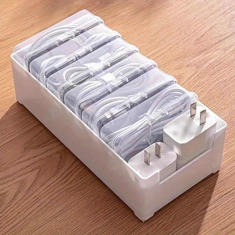Datenkabel-Aufbewahrungsbox, Artefakt, Strom, Ladekabel – Bild 6
