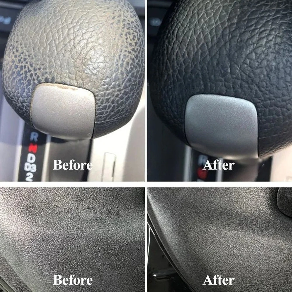 Auto-Innenraum Sitz Lenkrad Kunststoff-Leder Reparaturcreme – Bild 4