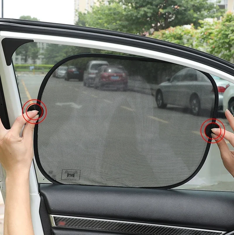 Auto Fenster Sonnenschutz Abdeckung Block für Kinder Auto (4 Stück) – Bild 4