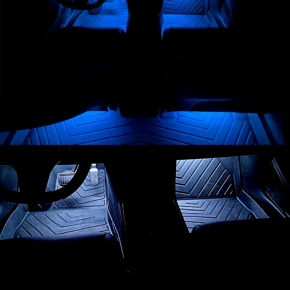 1-4 LED Ambientebeleuchtung, Auto-Innenraumbeleuchtung, Anschluss – Bild 6