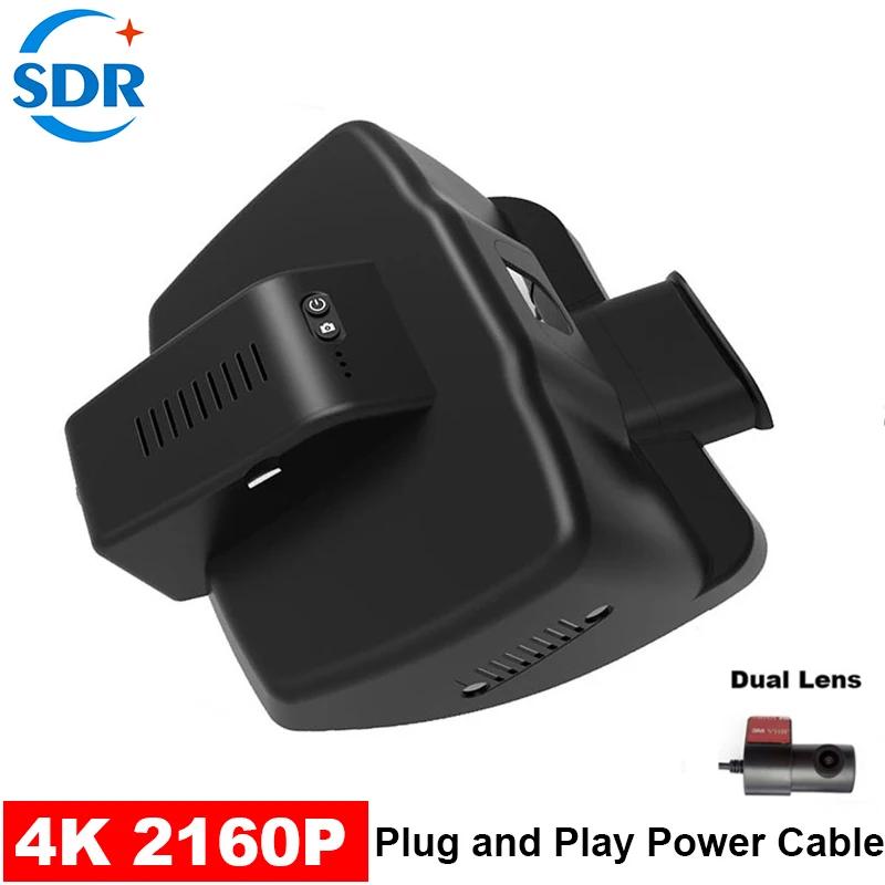 4K HD 2160P Plug-and-Play Auto DVR Videorekorder WiFi Dashcam Kamera für Jeep Renegade Dodge Chrysler 2014