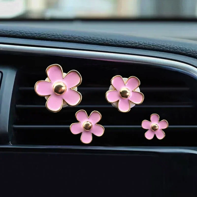 Auto Outlet Vent Parfüm Clips Konditionierung Aromatherapie Lufterfrischer mit niedlichem Blumendesign