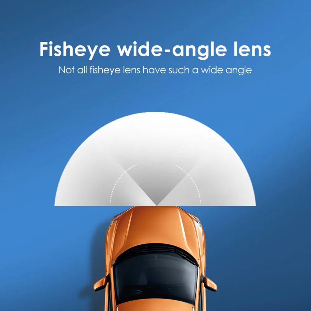 170 ° Fisheye-Autokamera für Vorder- und Rückansicht, IP68 – Bild 6