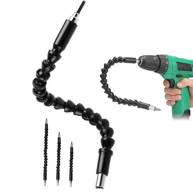 Elektrische Bohrmaschine Schraubendreher Bit Multifunktionale Universal Schlange flexible Schlauch Kardanwelle