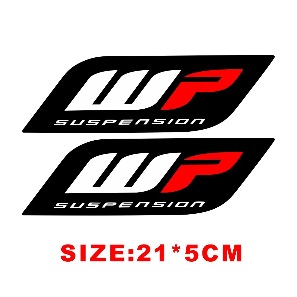 Motorrad-Vordergabel-Aufkleber Motocross Wasserdichte Gabel-Dekorfolie für Showa KYB WP Stoßdämpfer Coole