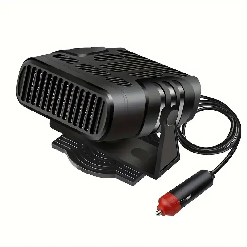 12V 24V Auto-Heizlüfter mit einstellbarem Winkel, Warm- und Kaltluftmodi, Windschutzscheiben-Entfeuchter