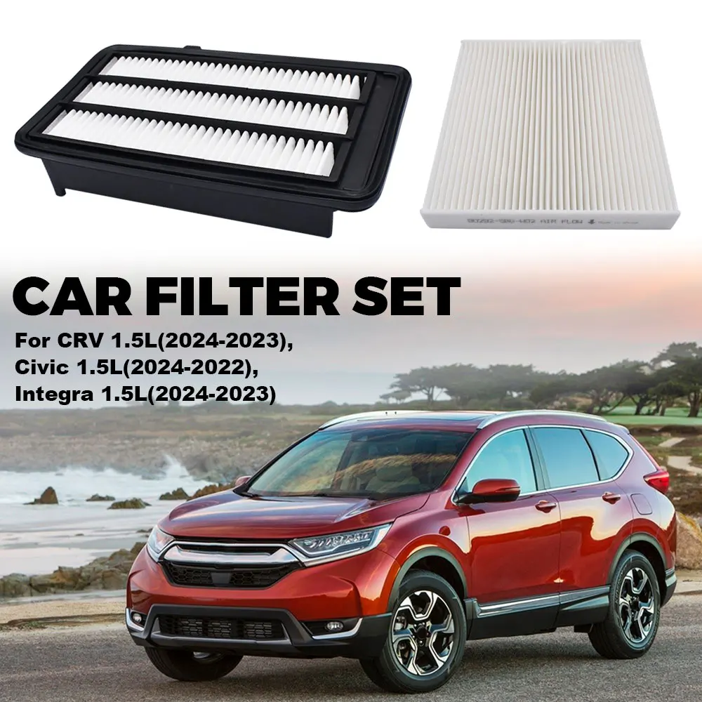 Pollenluftfilter für die Kabine eines Automotors # 17220-5AA-A00 80292-TF0-G01 # Für Honda CR-V CRV Civic X