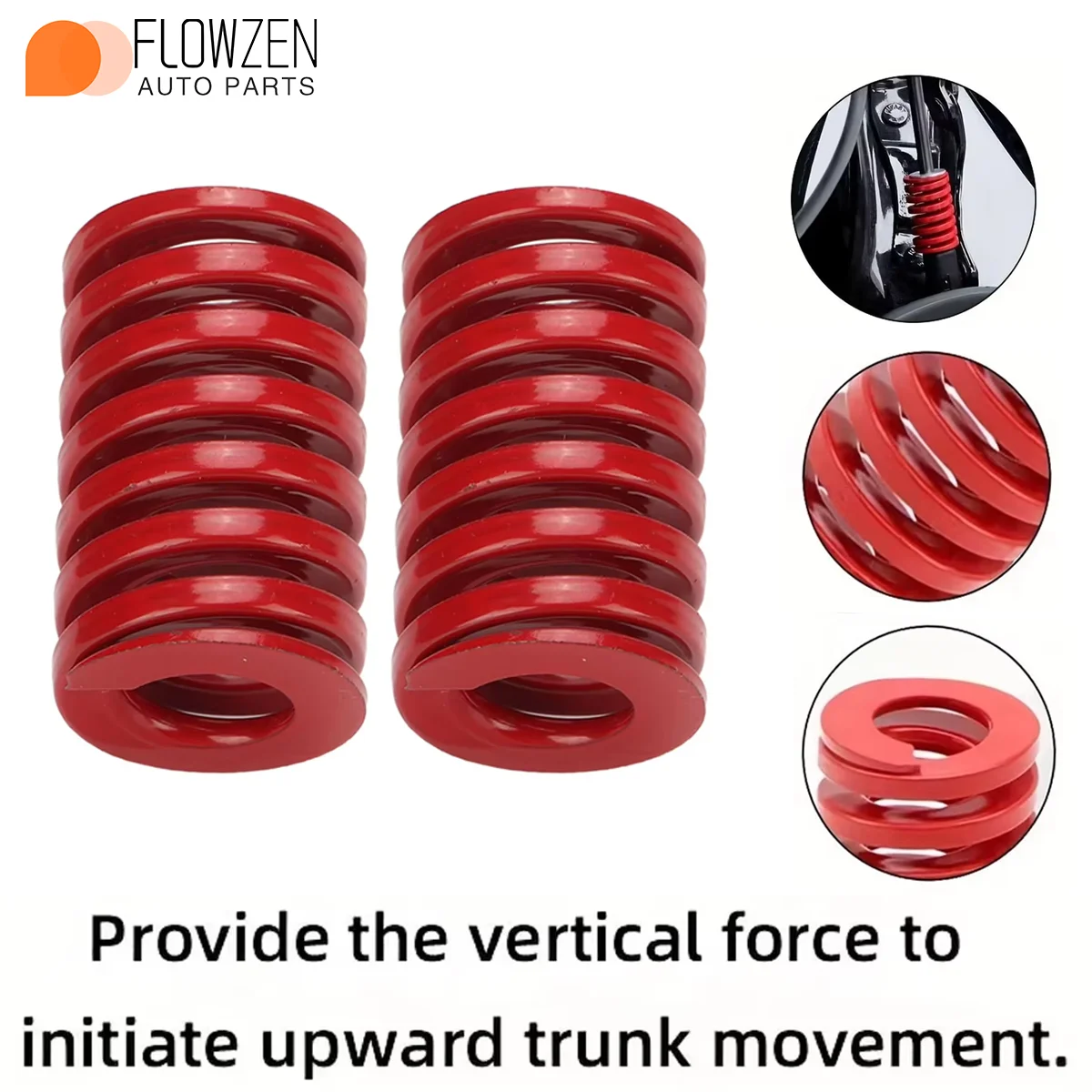 25mm Rot Sterben Frühling Für Auto Hinten Stamm Heckklappe Strut Unterstützung Lift Bars Werkzeuge (2 Stück)