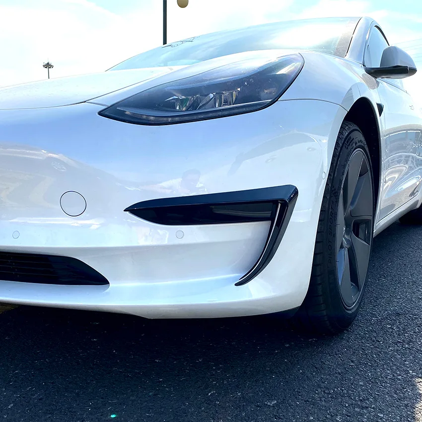 Tesla Modell 3 Modell Y 2017-2023 Front Stoßstange Nebel Lampe Wind – Bild 4
