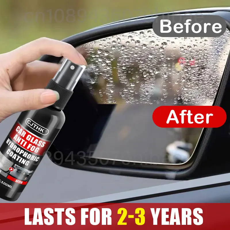 Auto Glas Anti-regen Wasser Spray Repellent Nano Beschichtung Hydrophobe Wasserdichte Mittel Öl Film Entfernen