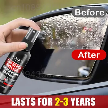 Auto Glas Anti-regen Wasser Spray Repellent Nano Beschichtung Hydrophobe Wasserdichte Mittel Öl Film Entfernen