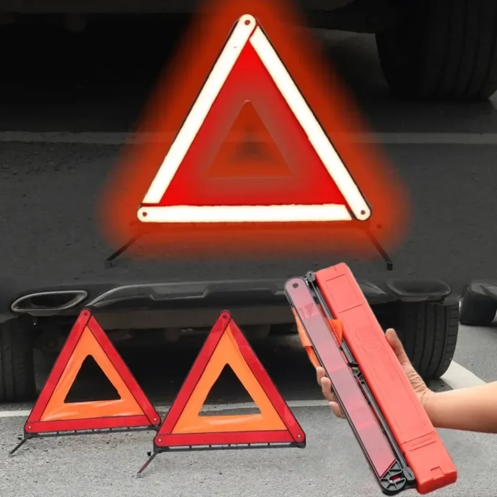 Auto Notfall Panne Warnung Dreieck Rot Reflektierende – Bild 2
