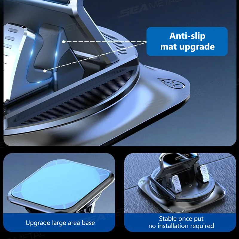 SEAMETAL Universelle Auto-Handyhalterung, rutschfeste Handyhalterung – Bild 5