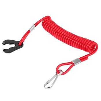 Bootsmotor Kill Stop Schalter Not-Aus-Schalter Sicherheits-Lanyard-Seil Universal für Motorboot