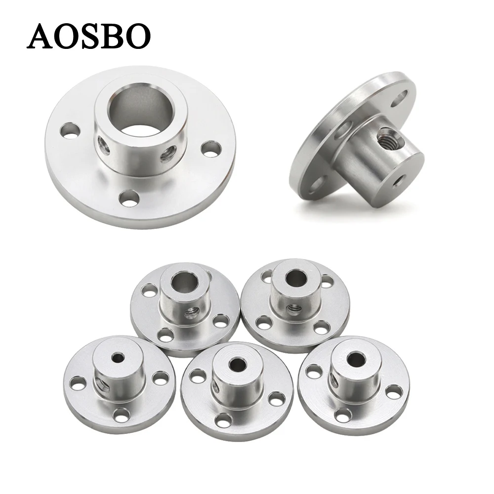 2/3/3,17/4/5/6/6,35/7/8/10/12/14/16mm Aluminium Legierung Flansch Kupplung Koppler Motor Guide Welle Koppler