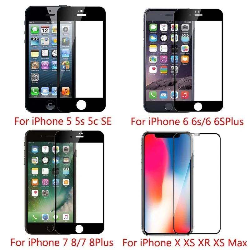 9D Screen Protector 1-5PCS Gehärtetes Glas Für iPhone 15 14 13 12 11 – Bild 6