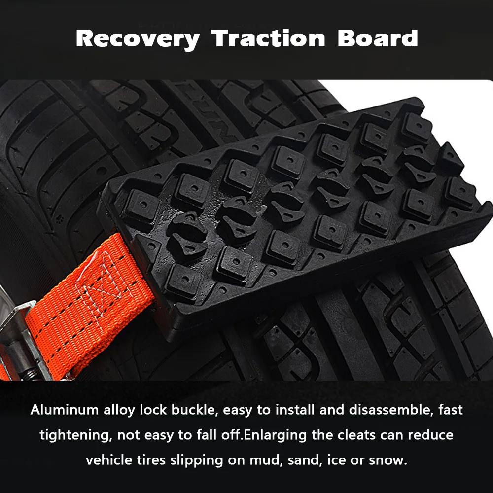 Auto-Recovery-Traktionsbretter, Schlamm, Sand, Schneereifen, Leiter – Bild 5