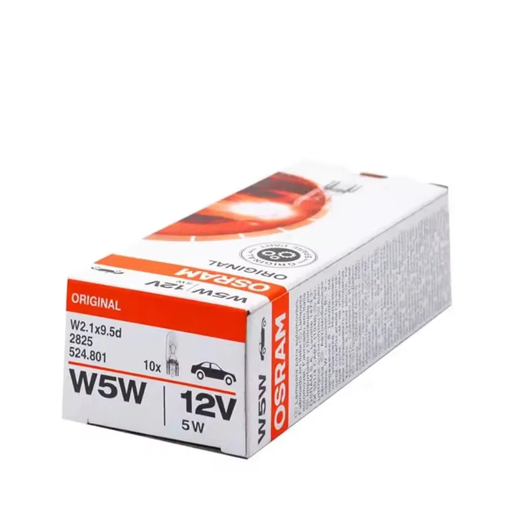 OSRAM T10 W5W Auto-Innenbeleuchtung, Standard-Blinkerlampe, 12 V, 5 W – Bild 2