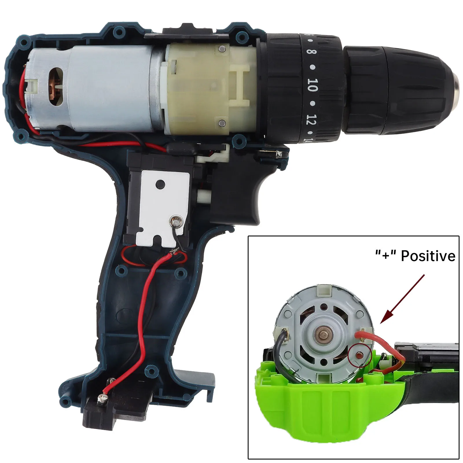 RS550 Gleichstrommotor 10,8 V/12 V/16,8 V/18 V/21 V – Bild 5