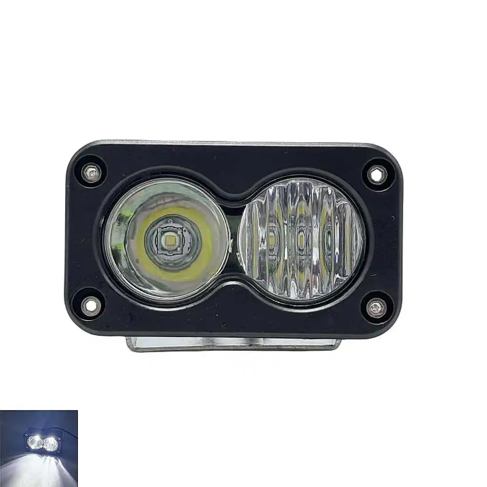 3-Zoll-Auto-Scheinwerfer, weiß, gelb, LED-Pod, Fahr-Arbeitslicht für Motorrad, Pickup, LKW, Offroad, Dach